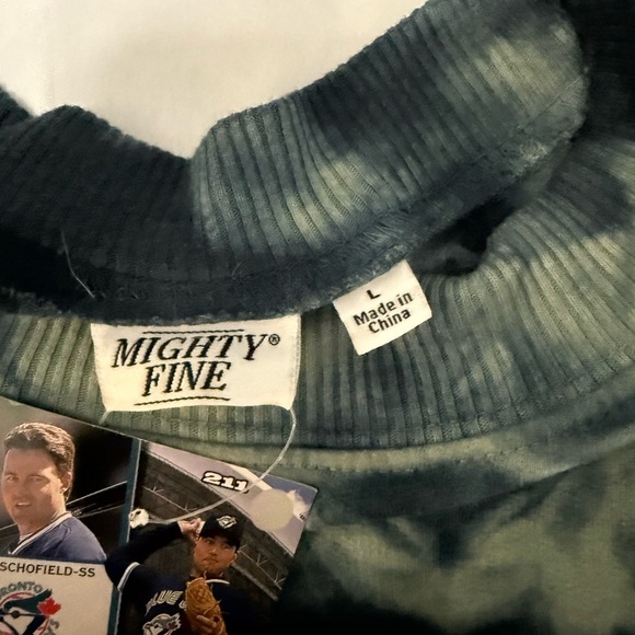 Mighty Fine Green and Black Tie-Dye NASA Sweater - Picture 5 of 6